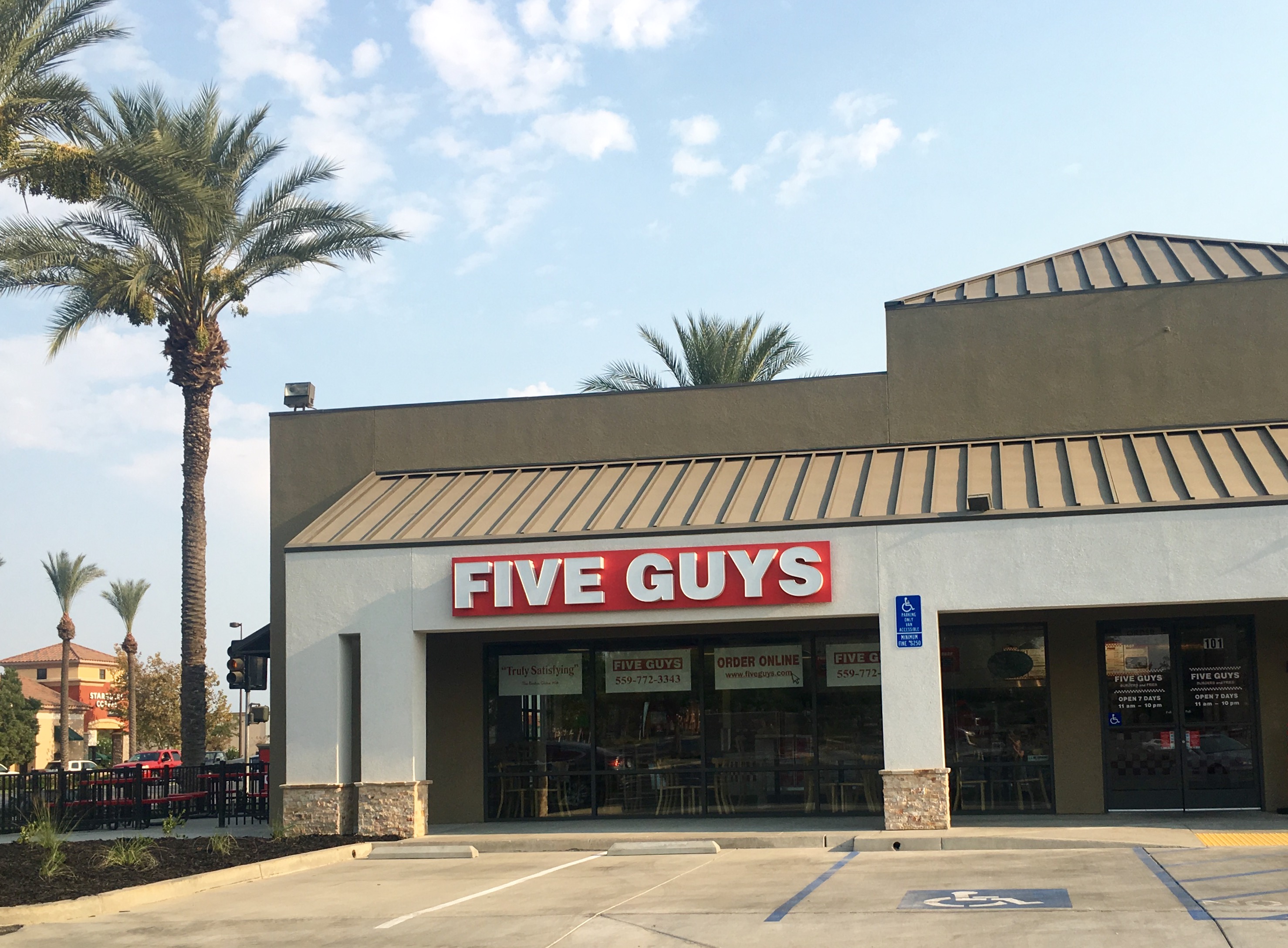 Five Guys Burgers and Fries Hanford, CA