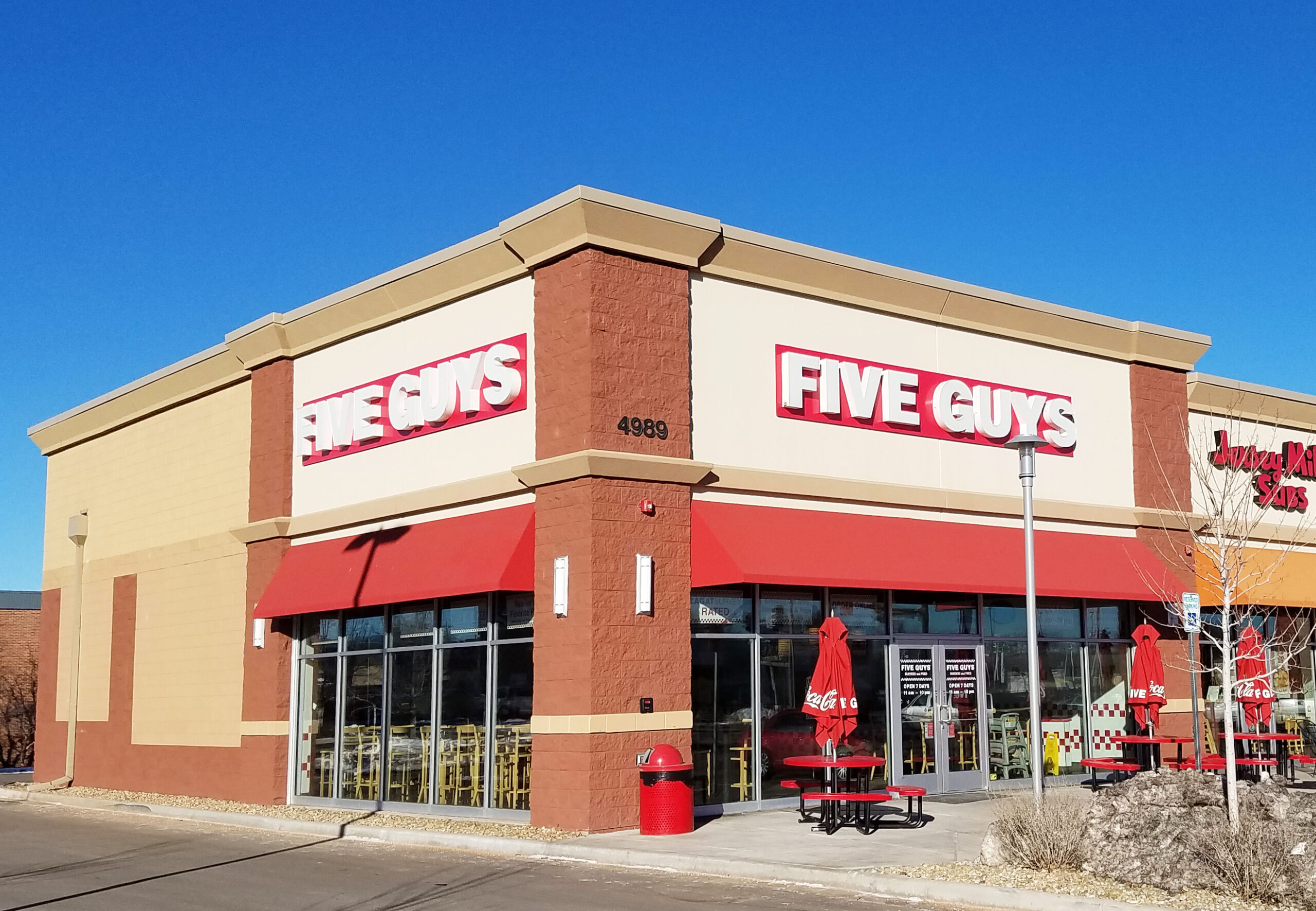 Five Guys Burgers and Fries Broadway in Englewood, Colorado